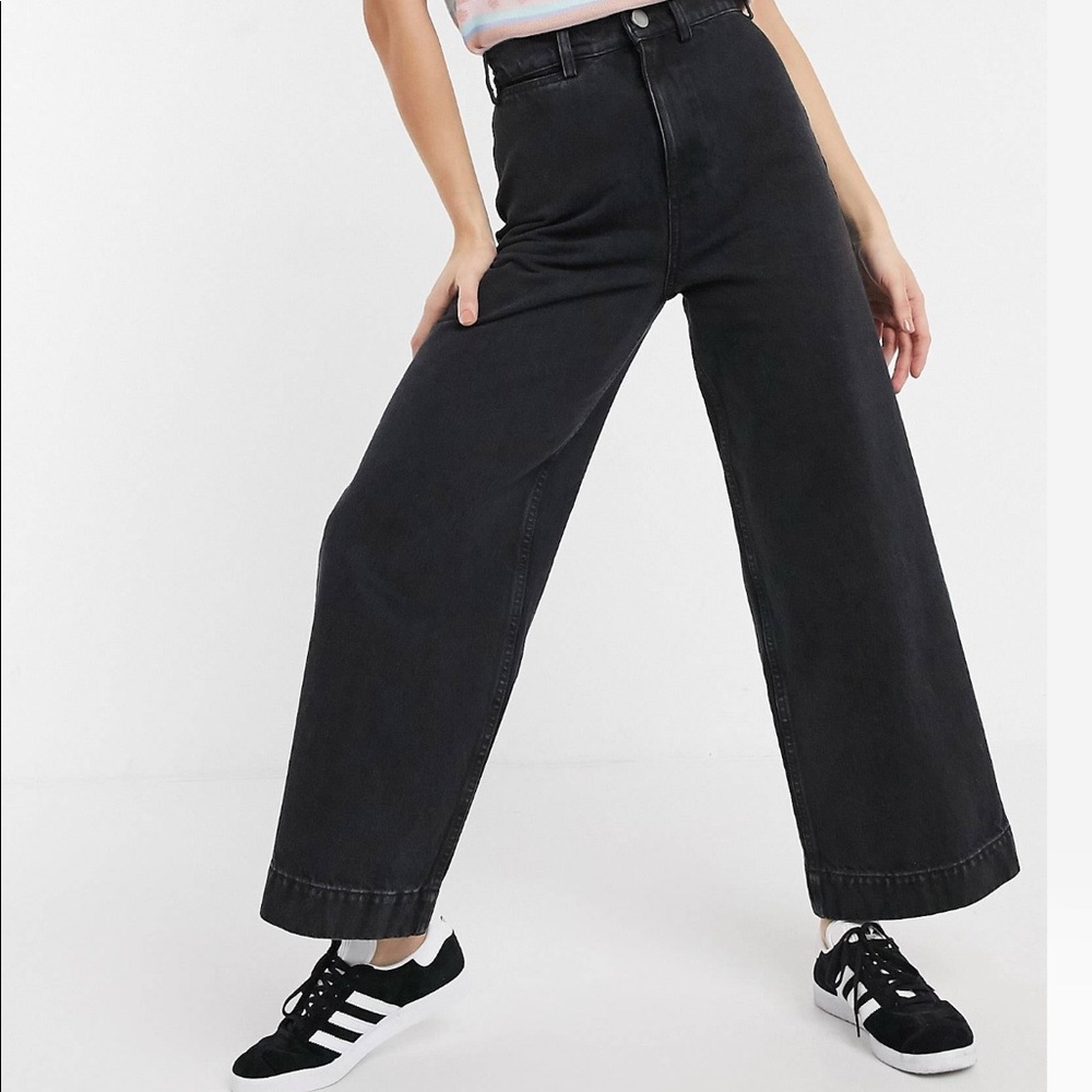 High Rise Wide Leg Jeans